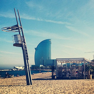De haven en het strand van Barcelona - Bezienswaardigheden Barcelona