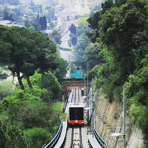 Kabelspoorweg van Vallvidriera - Funicular de Vallvidriera
