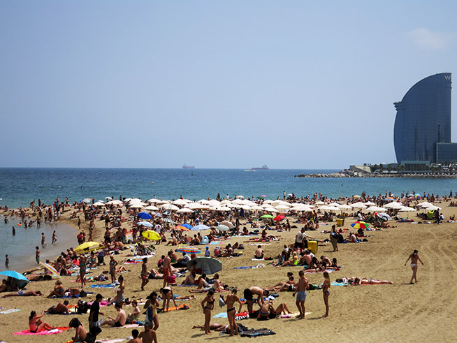 Strand van Barcelona - Barcelona top 10
