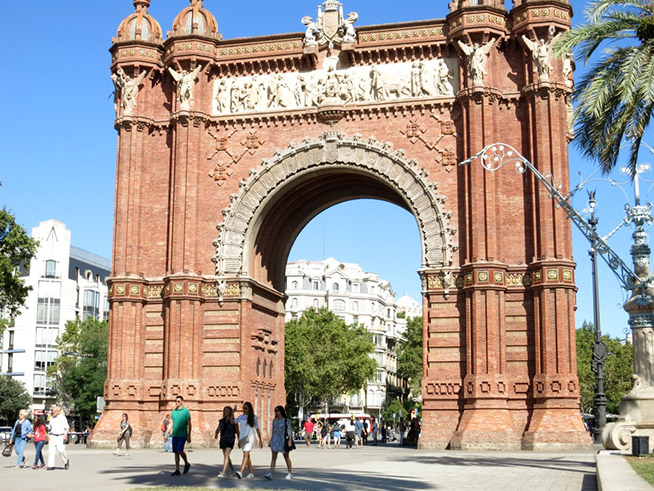 Arc de Triomf - Gratis bezienswaardigheden Barcelona