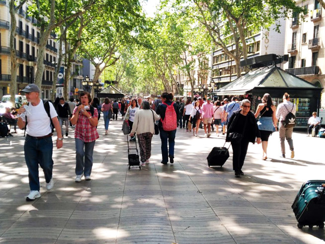 De Ramblas - Gratis bezienswaardigheden Barcelona