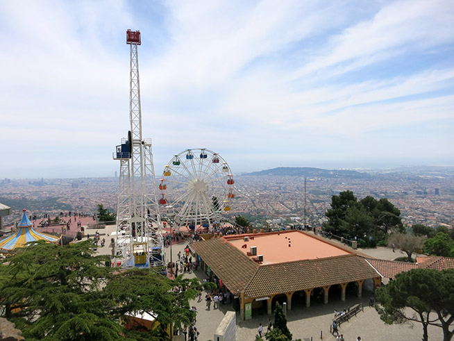 Tibidabo - Beste uitzichtplekken Barcelona