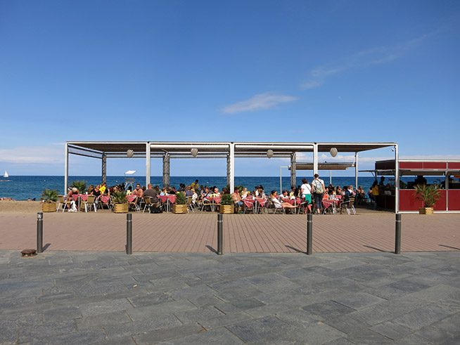 Chiringuitos - Tour langs het strand in Barcelona