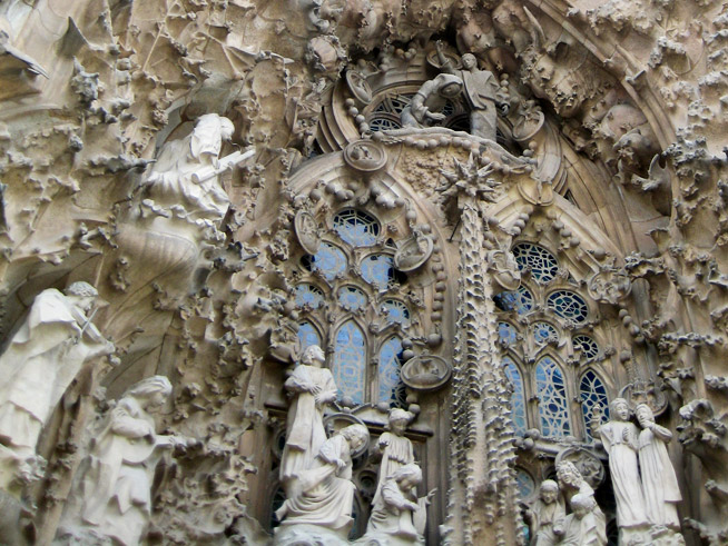 Façade van de Geboorte (geboortefaçade) - Sagrada Família in Barcelona bezoeken
