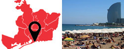 Appartementen strand Barcelona