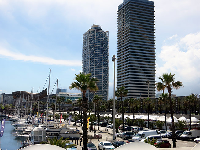 Vila Olímpica en Port Olímpic - Olympische Spelen in Barcelona