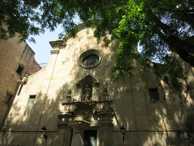 Església de Sant Felip Neri - Plaça de Sant Felip Neri Barcelona
