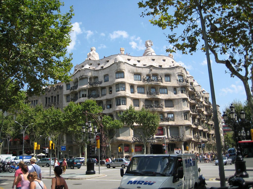 Casa Milà - Passeig de Gràcia Barcelona