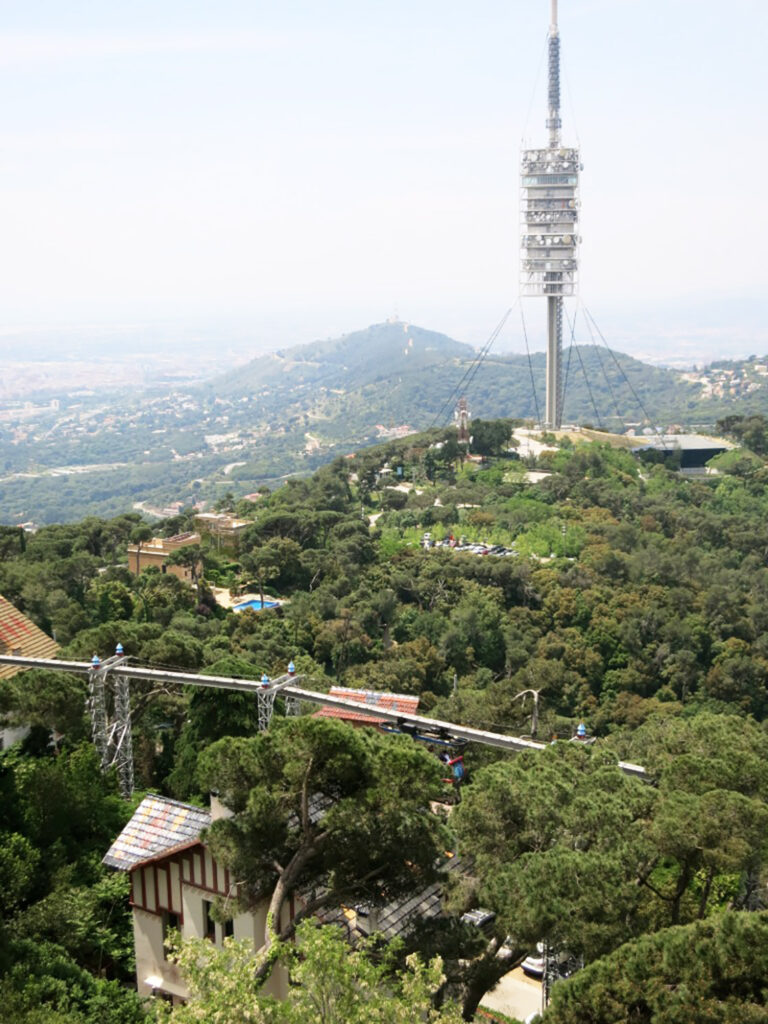 Collserola heuvels Barcelona