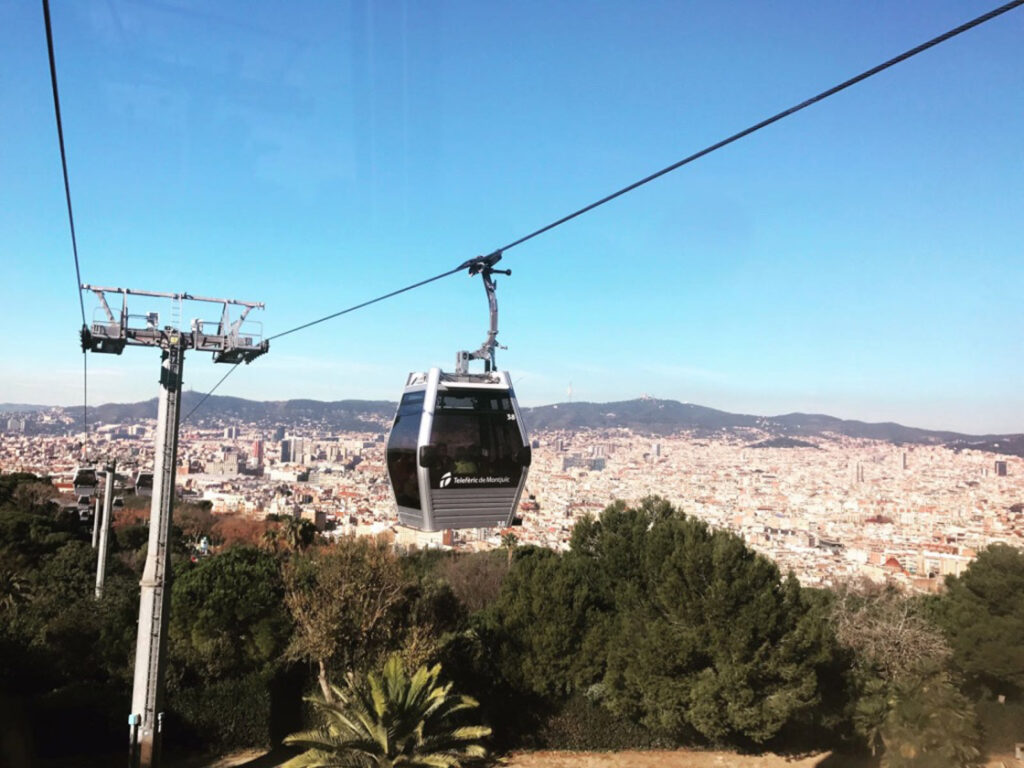 Kabelbaan van Montjuïc Barcelona