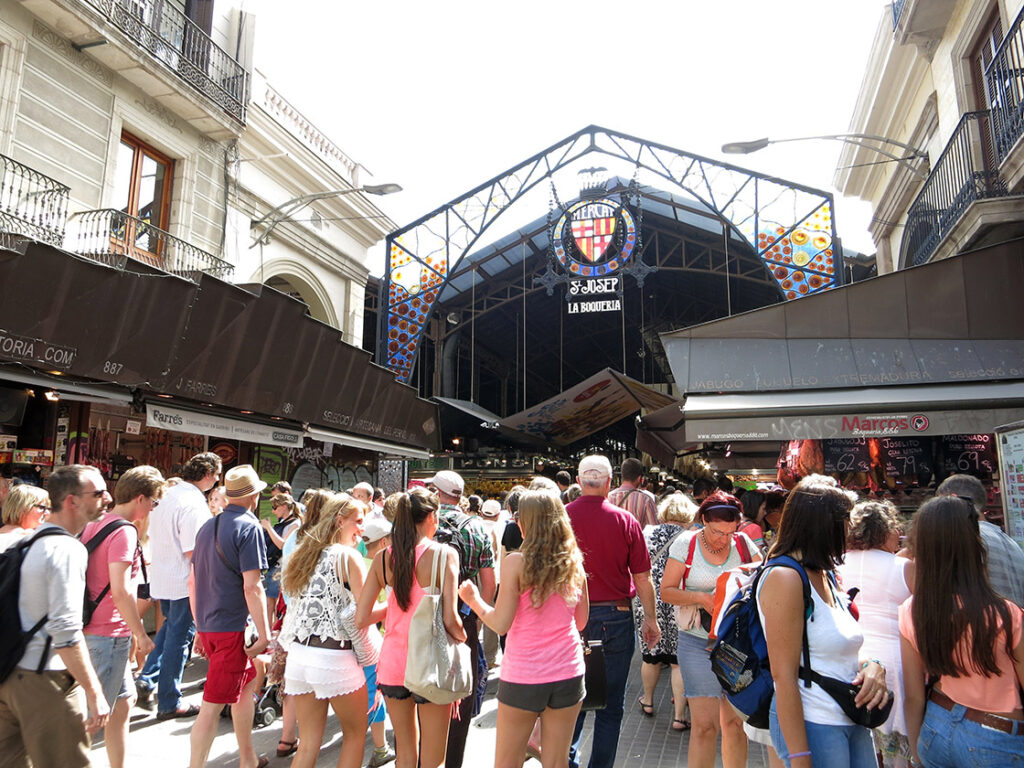 Mercat de la Boqueria in Barcelona bezoeken