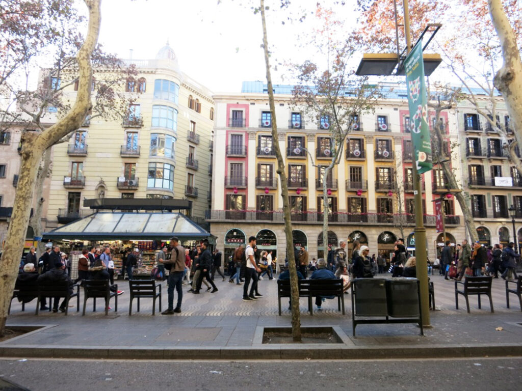 Rambla de Canaletes Barcelona