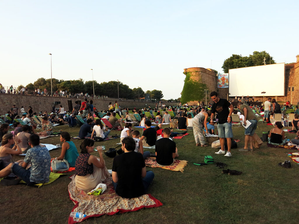 Films kijken op Montjuïc Barcelona