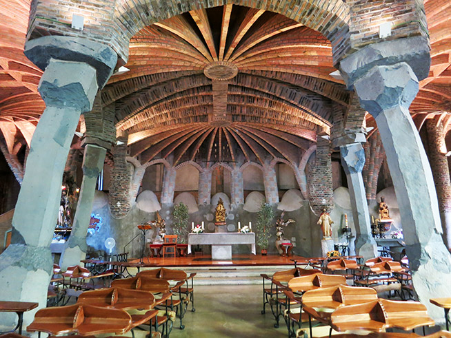 Colonia Güell - UNESCO Werelderfgoed Barcelona