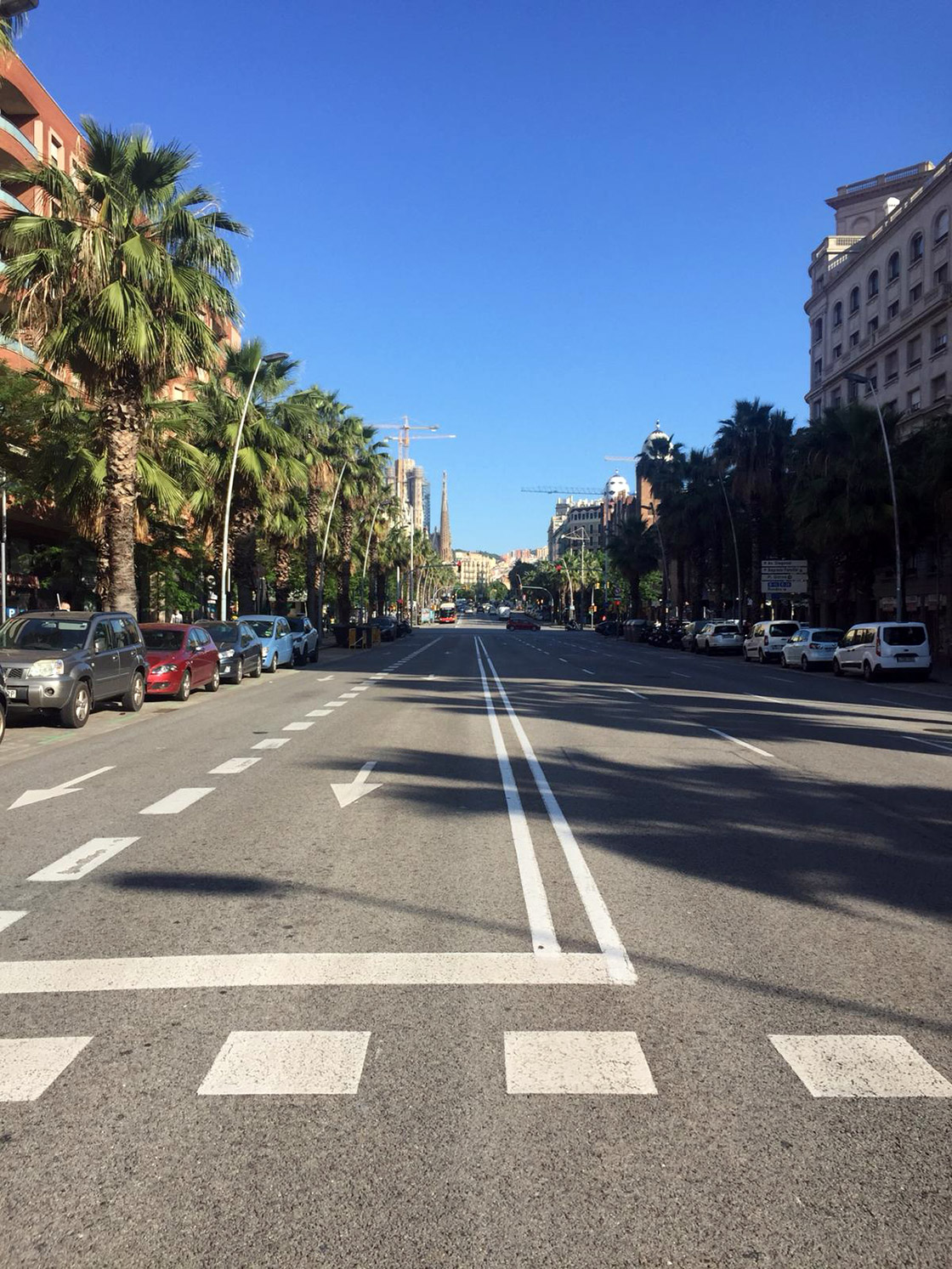 Barcelona tijdens de lockdown een lege stad