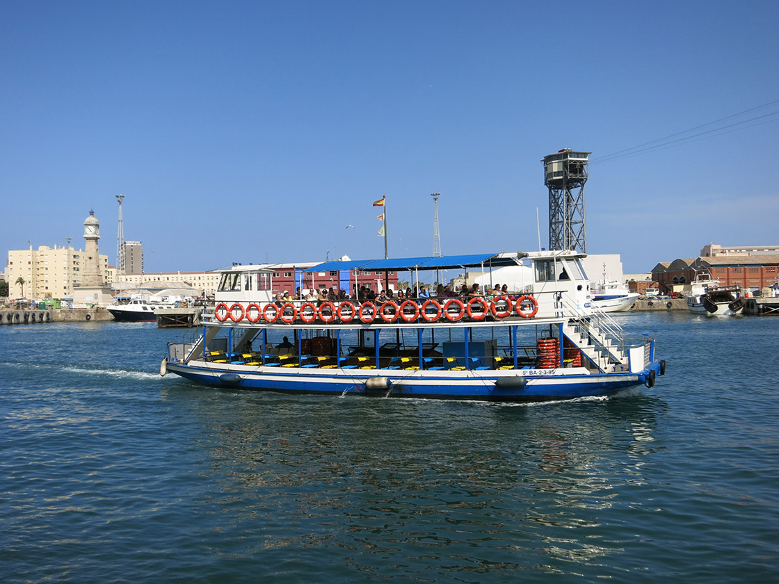 Las Golondrinas boottocht in Barcelona