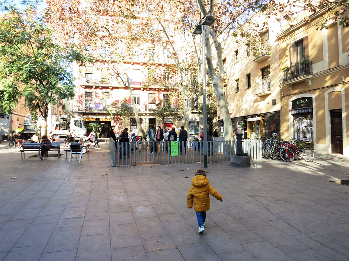 Barcelona kindvriendelijke stad