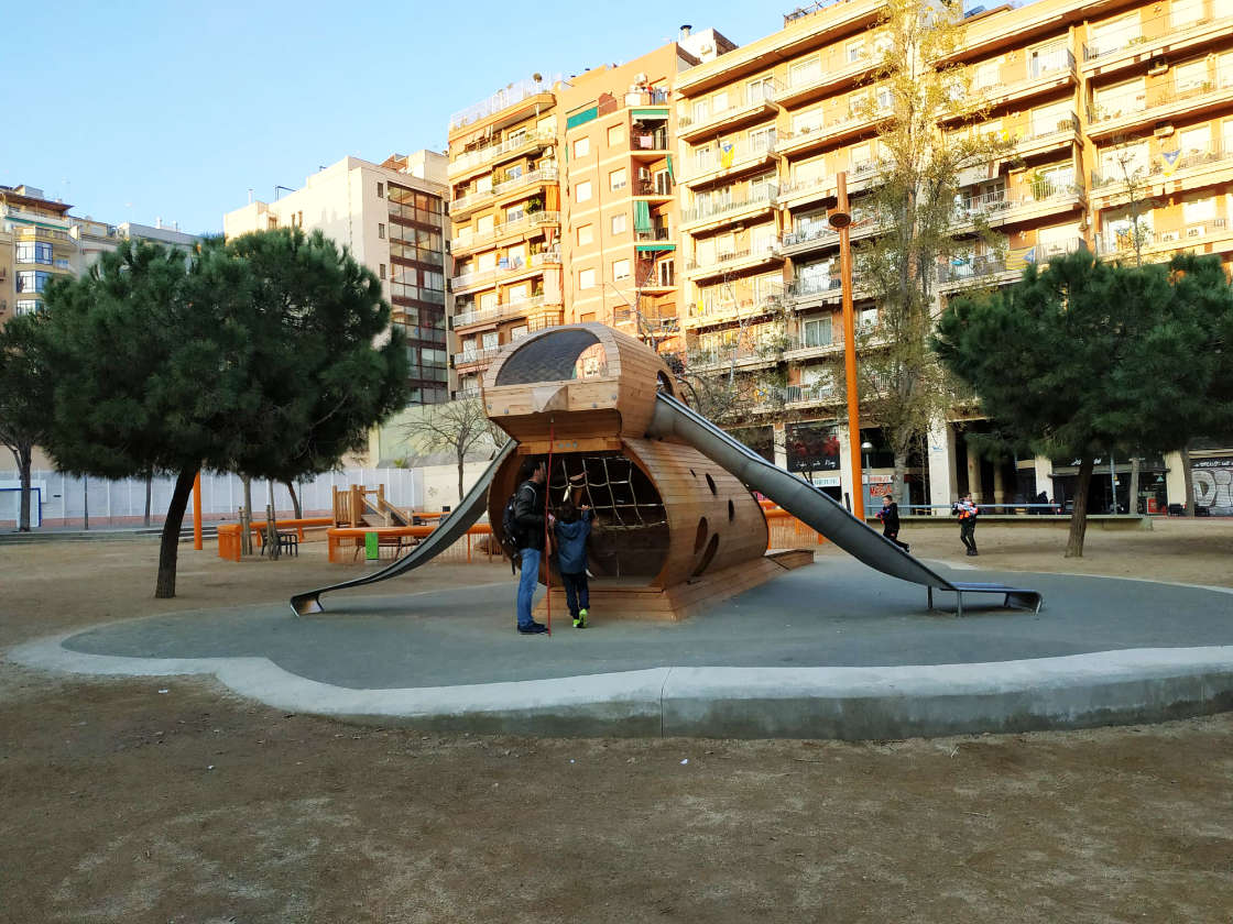 Jardins de la Industria - Leuke speeltuinen in Barcelona