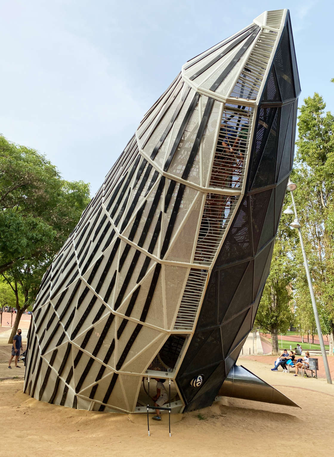 Parc Central de Nou Barris - Leuke speeltuinen in Barcelona