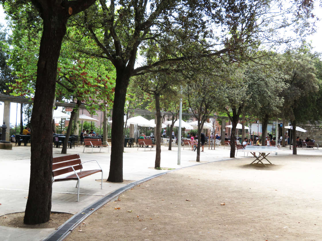 Parc de la Creueta del Coll in Barcelona