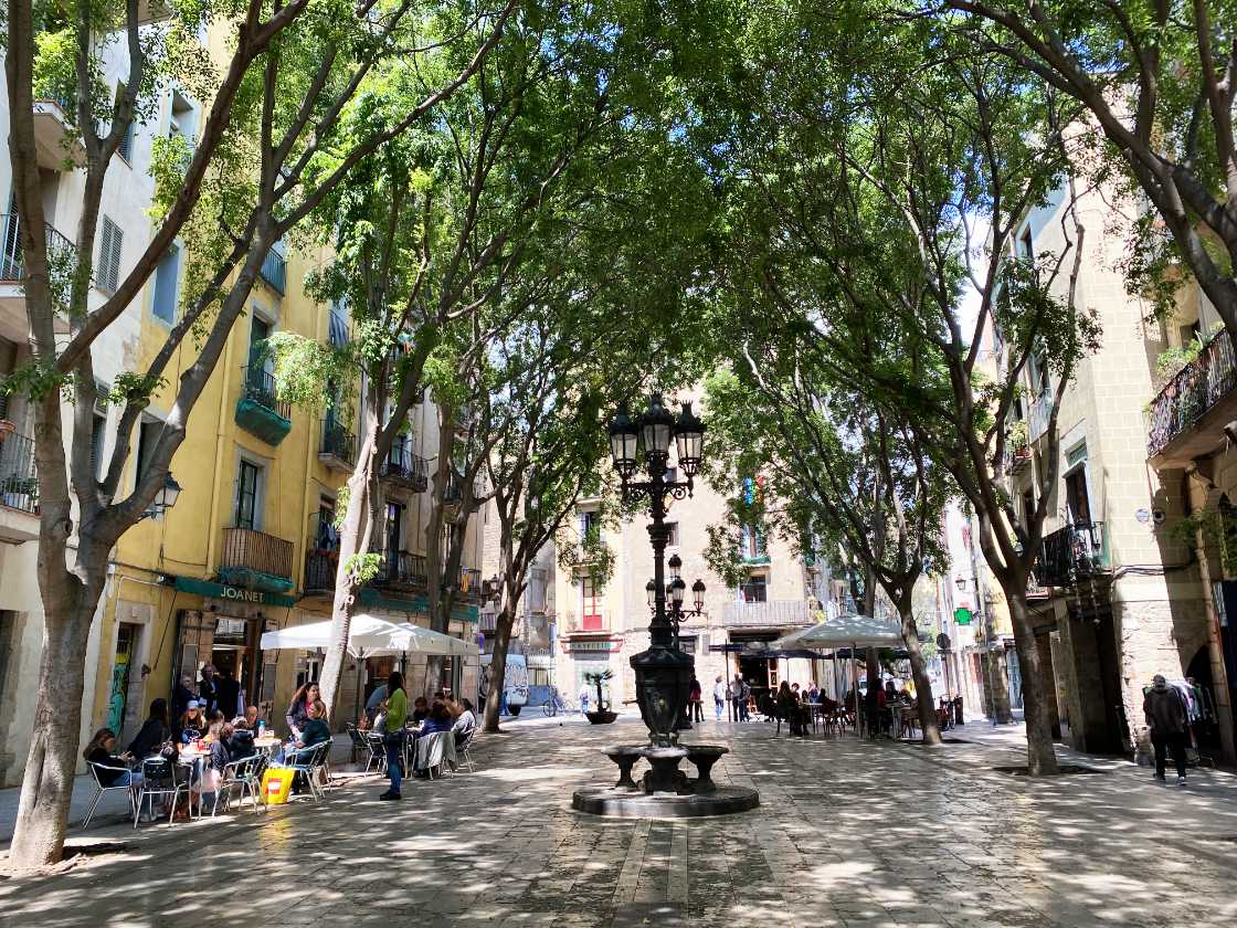 Plaça de Sant Agustí Vell - El Born Barcelona