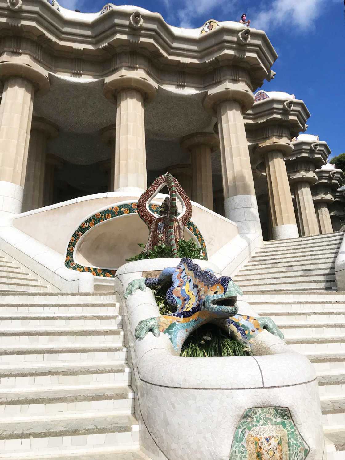 Gaudí's drakentrap - Park Güell Barcelona