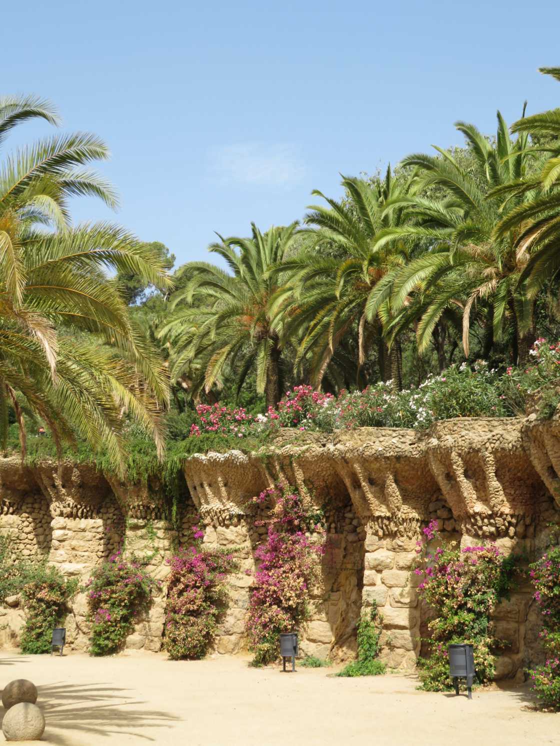 Park Güell stadspark in Barcelona