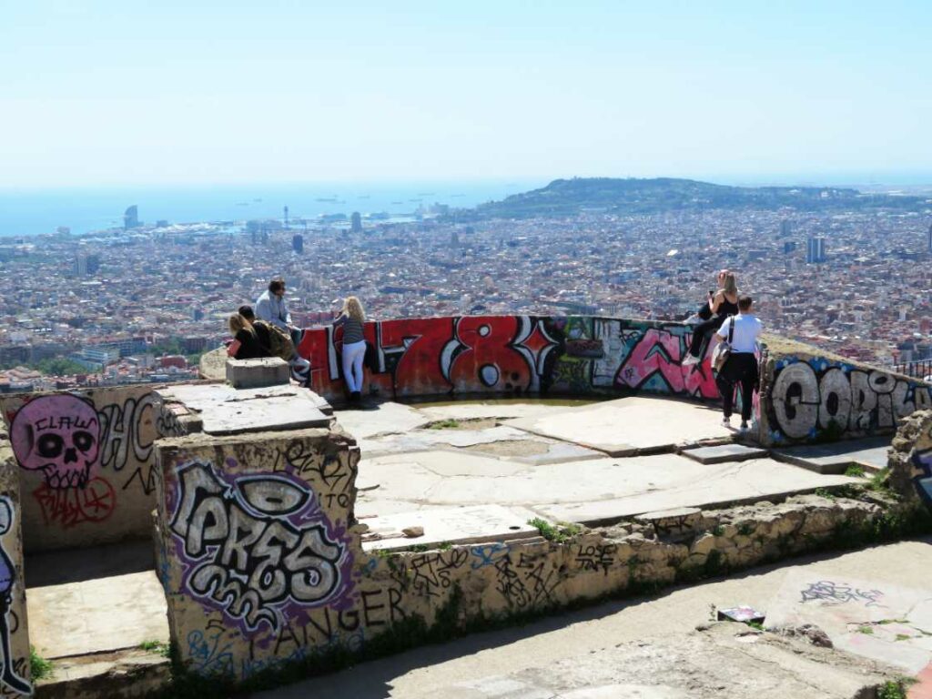 Uitkijkpunt Bunkers del Carmel Barcelona