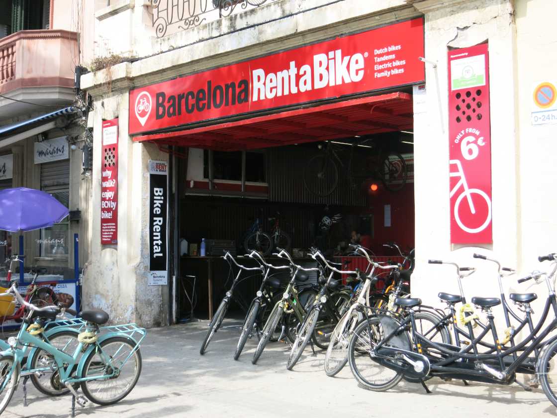 Fiets huren in Barcelona