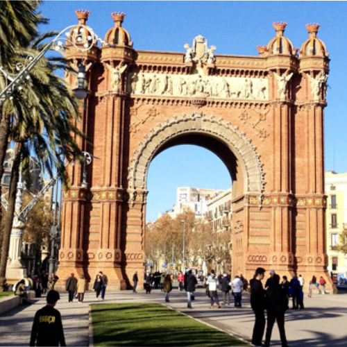 Arc de Triomf van Barcelona