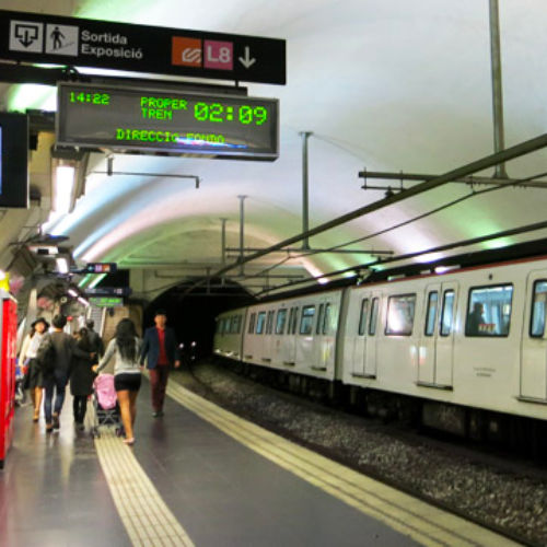 Metro in Barcelona