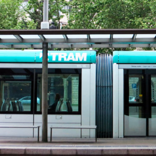 Tram in Barcelona
