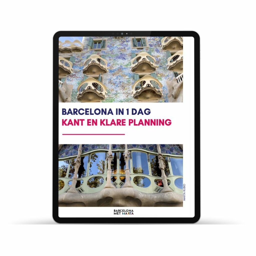 Reisplanning Barcelona in 1 dag ebook