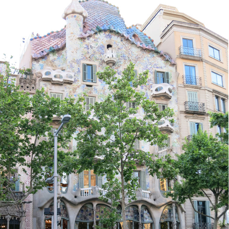 Casa Batlló een van de iconische gebouwen van Barcelona