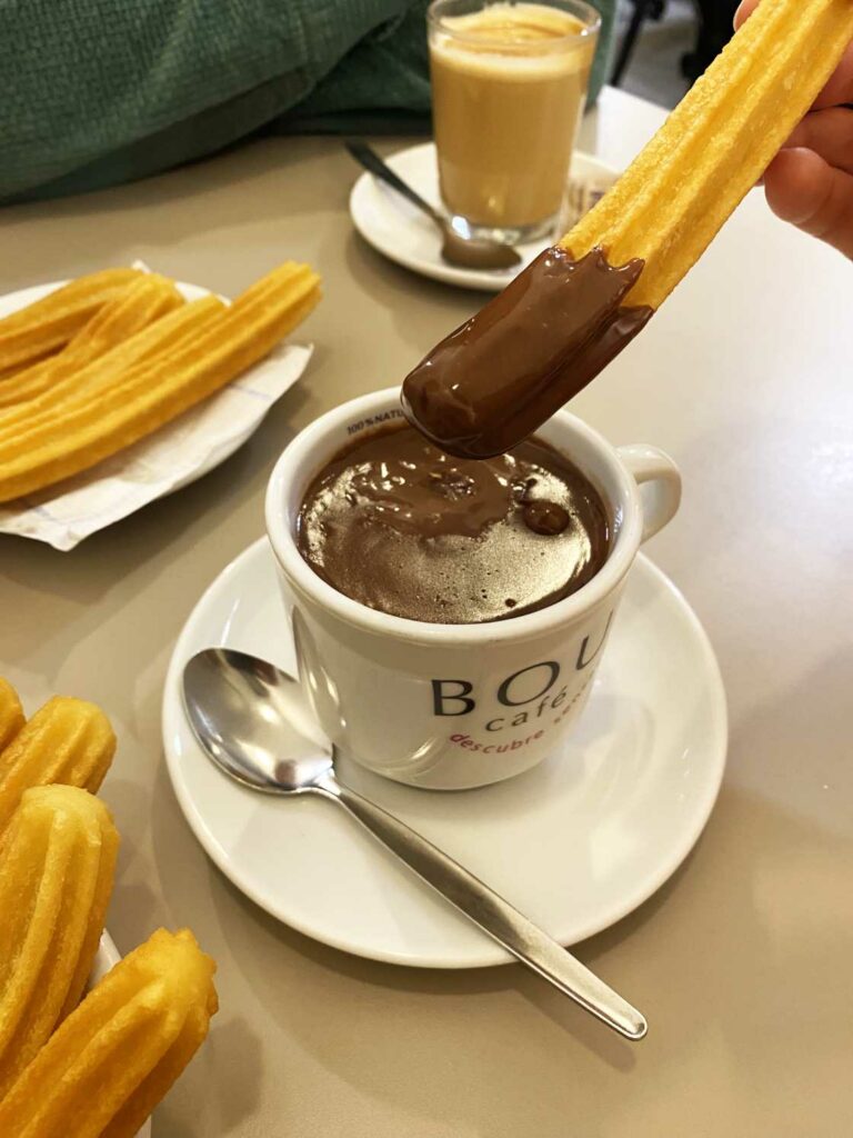 Chocolate con churros