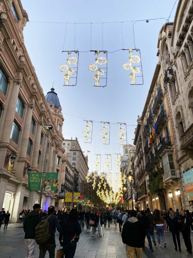 December weer in Barcelona