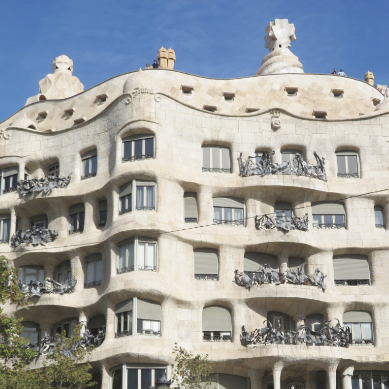 Gaudí's Casa Milà in Barcelona