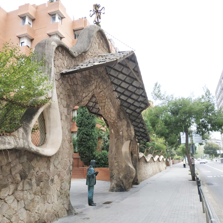 Gaudí's Finca Miralles in Barcelona