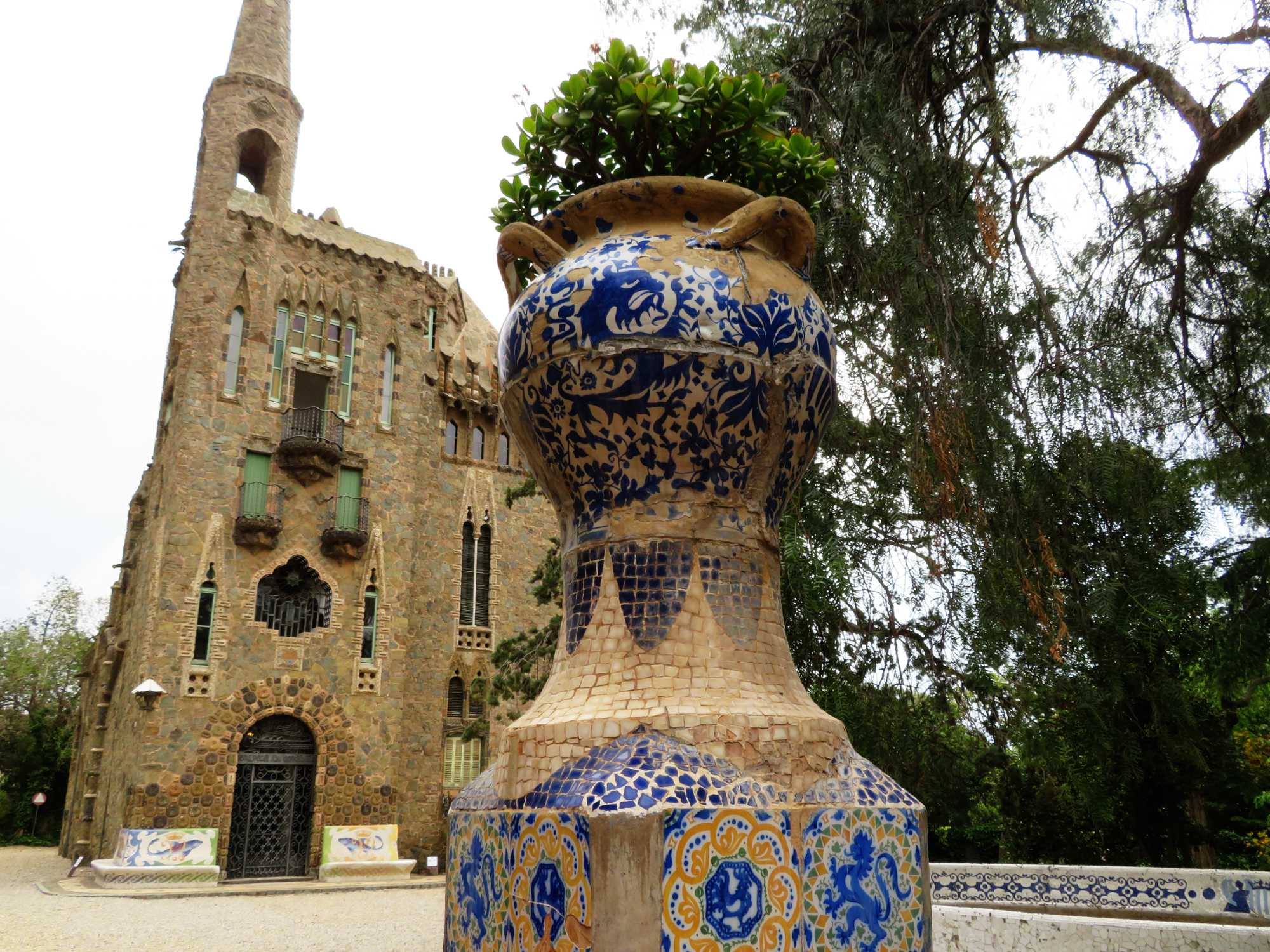 Minder bekende bouwwerken van Gaudí in Barcelona