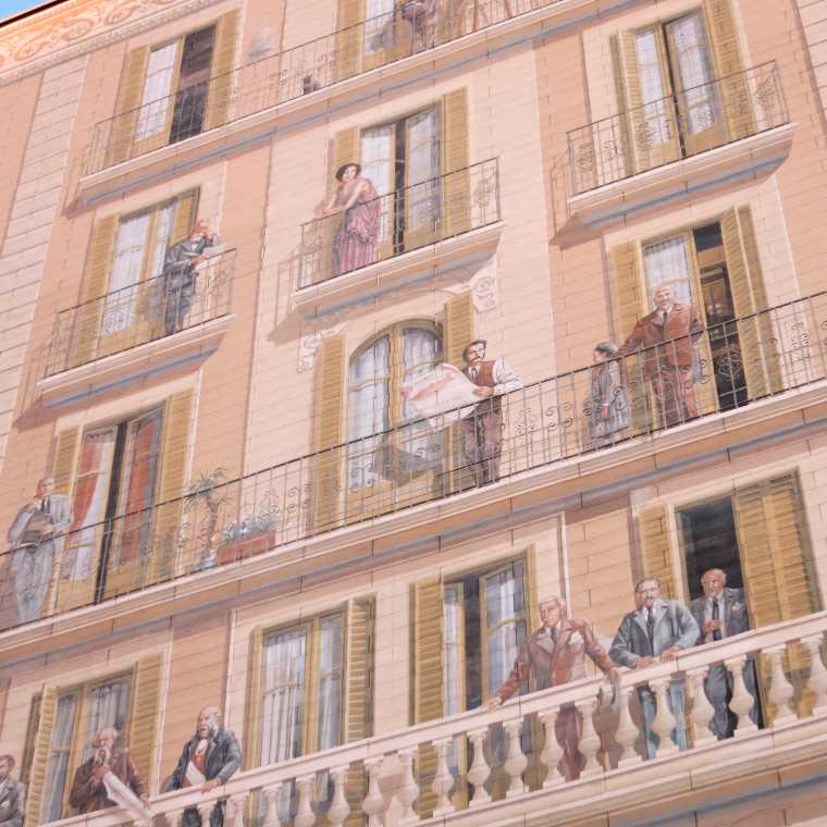 Mural Balcons de Barcelona