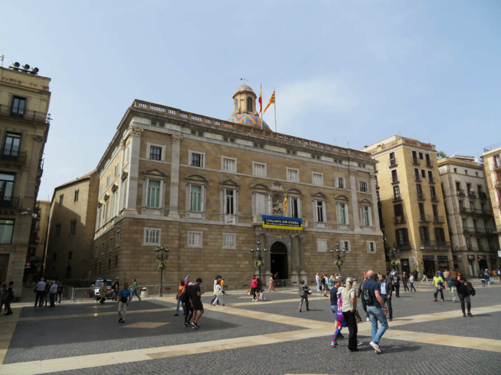 Palau de la Generalitat in Barcelona