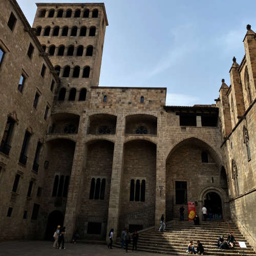 Plaça del Rei in Barcelona