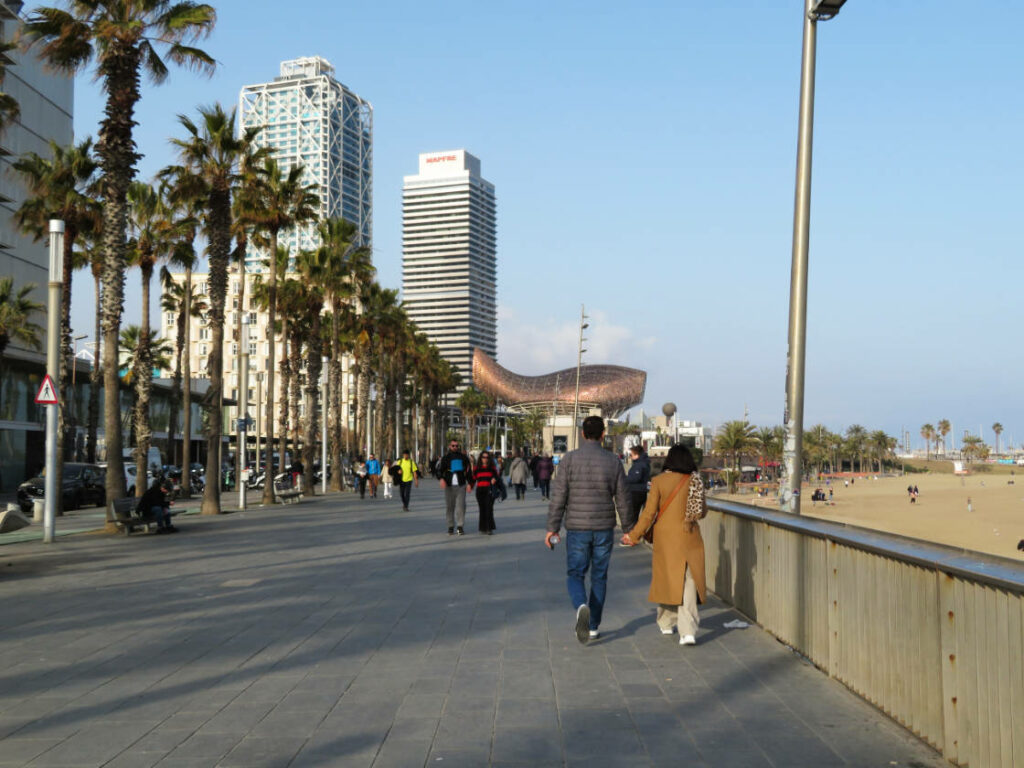 Februari weer in Barcelona