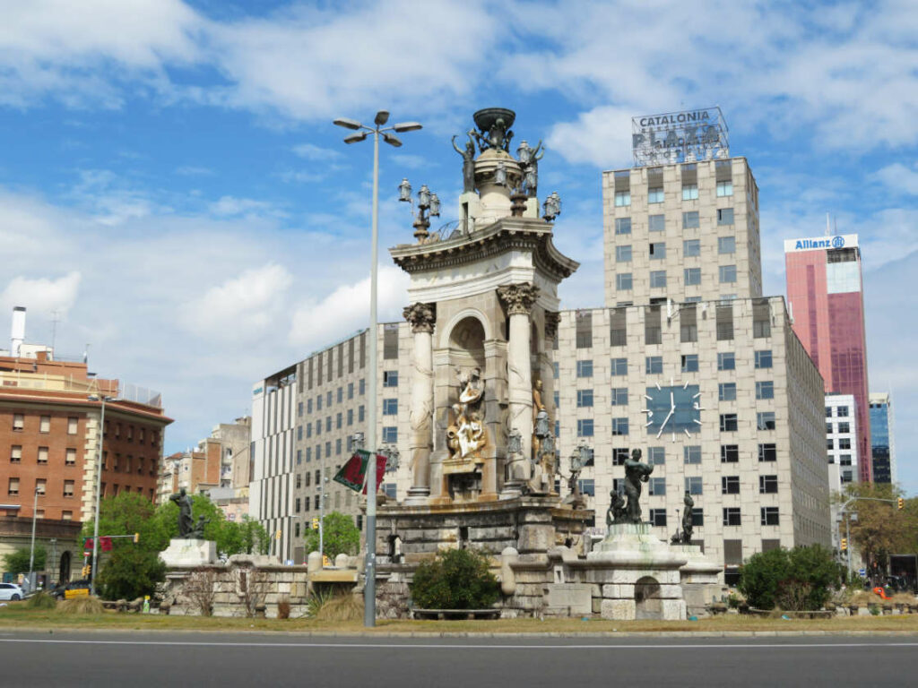 Fontein Plaça d'Espanya Barcelona