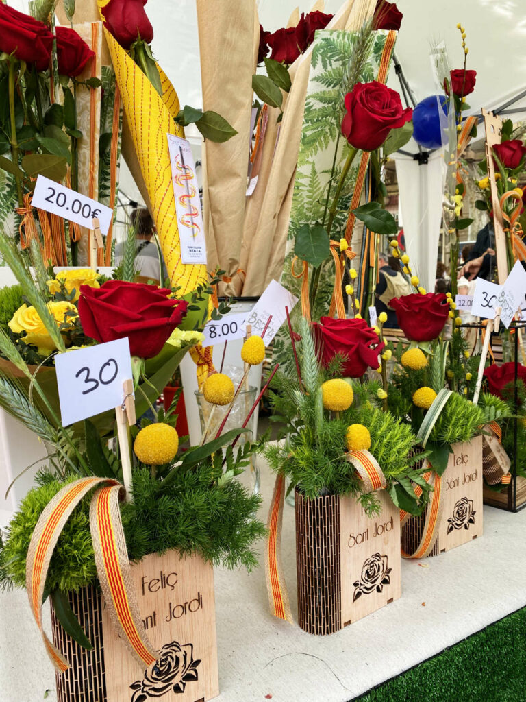 Rozen voor Sant Jordi