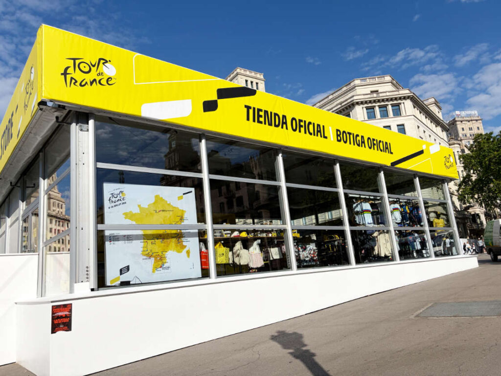 Tour de France Barcelona 2026 - Official Store Placa de Catalunya